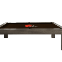 Cleveland Browns Premium Pool Table Bundle - Charcoal Pool Bundle Home Arcade Games   