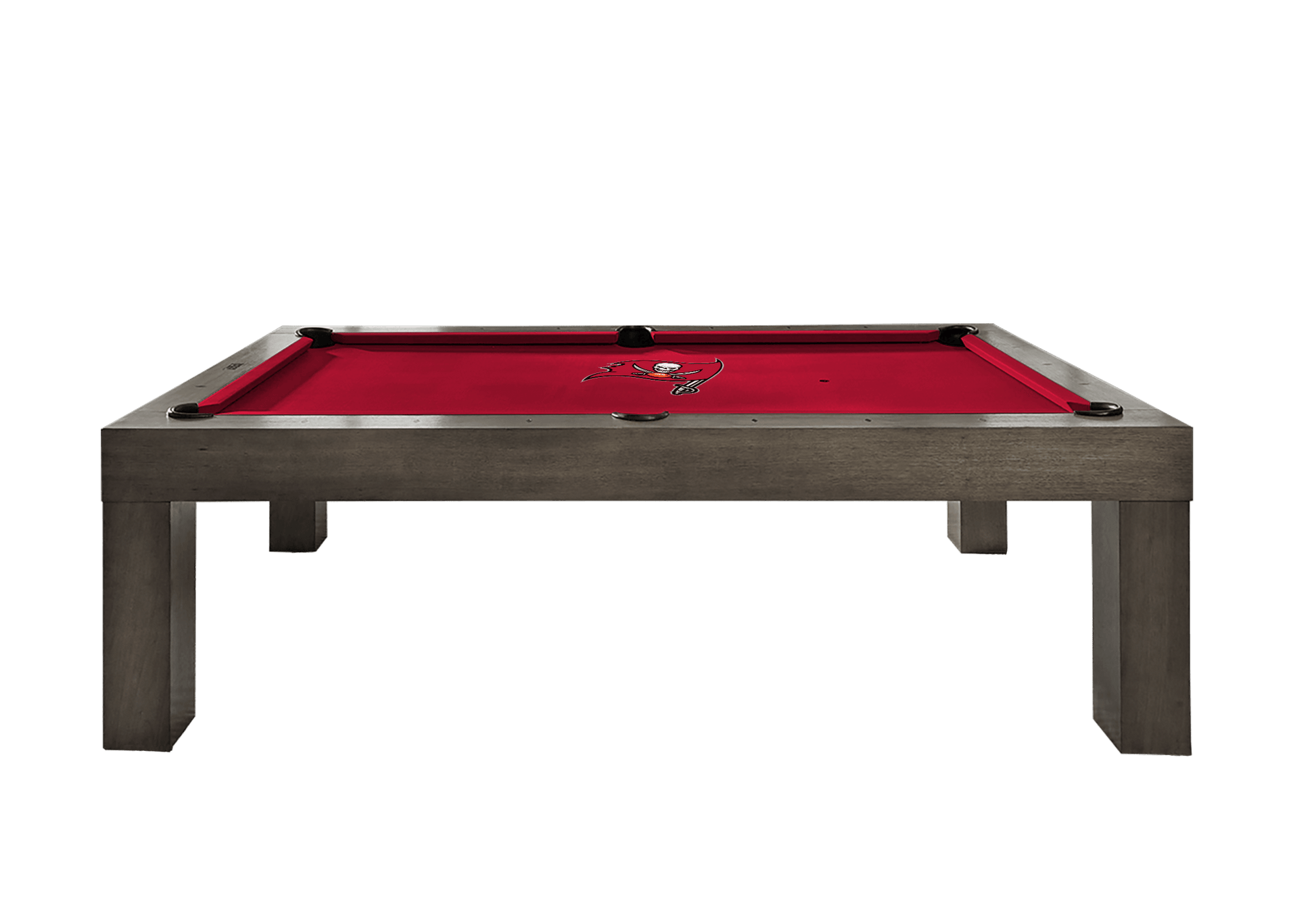 Tampa Bay Buccaneers Premium Pool Table Bundle - Charcoal Pool Bundle Home Arcade Games   