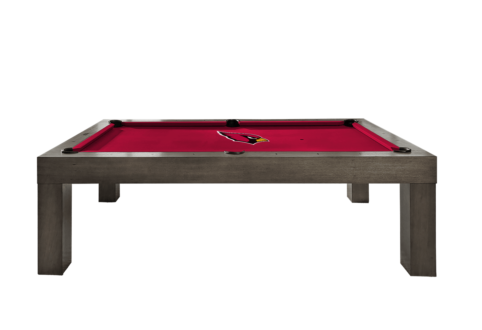 Arizona Cardinals Premium Pool Table Bundle - Charcoal Pool Bundle Home Arcade Games   