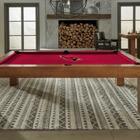Arizona Cardinals Premium Pool Table Bundle - Walnut Pool Bundle Home Arcade Games   