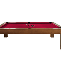 Arizona Cardinals Premium Pool Table Bundle - Walnut Pool Bundle Home Arcade Games   