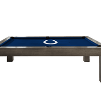 Indianapolis Colts Premium Pool Table Bundle - Charcoal Pool Bundle Home Arcade Games   
