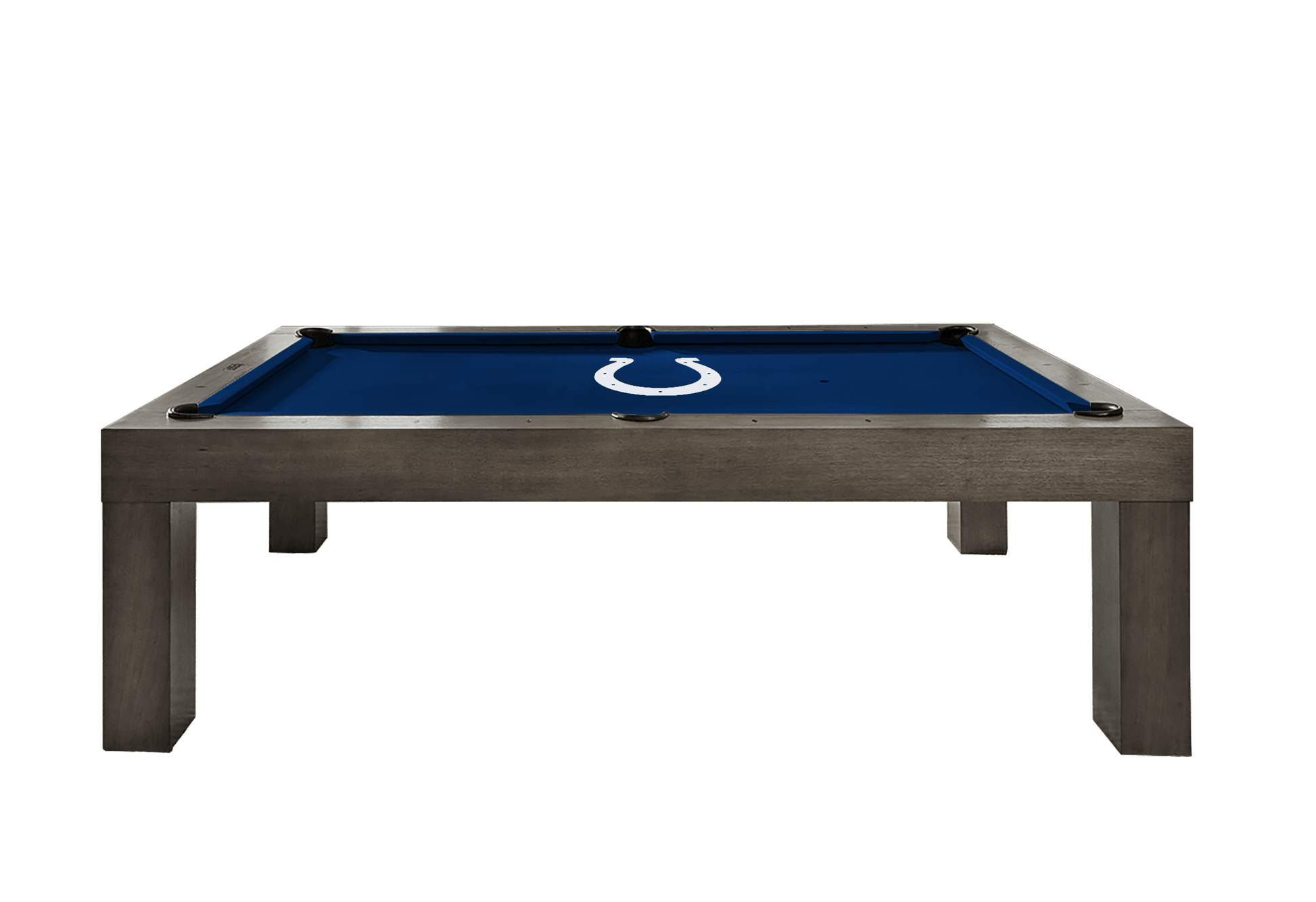 Indianapolis Colts Premium Pool Table Bundle - Charcoal Pool Bundle Home Arcade Games   
