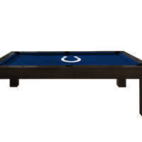 Indianapolis Colts Premium Pool Table Bundle - Black Ash Pool Bundle Home Arcade Games   