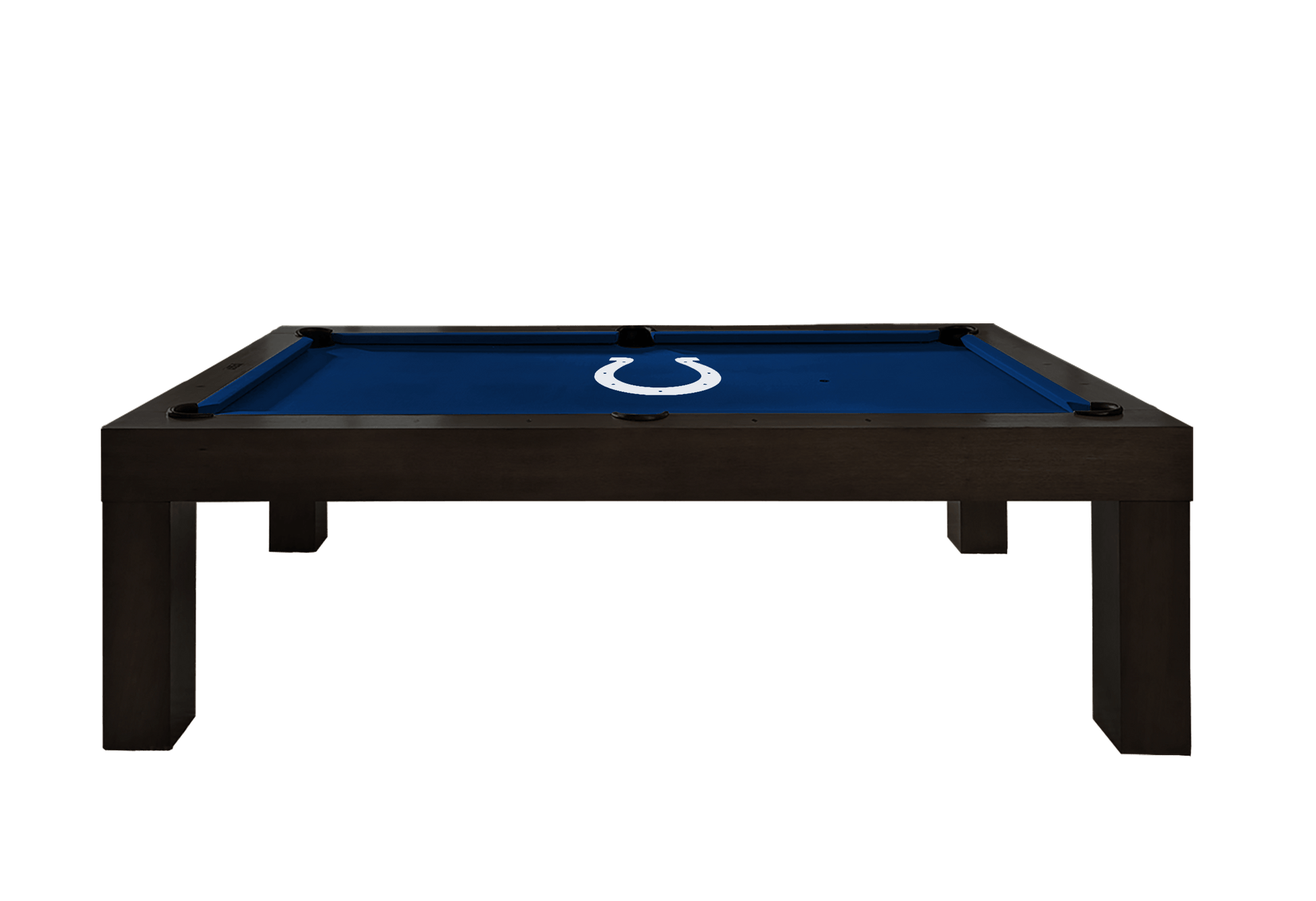Indianapolis Colts Premium Pool Table Bundle - Black Ash Pool Bundle Home Arcade Games   