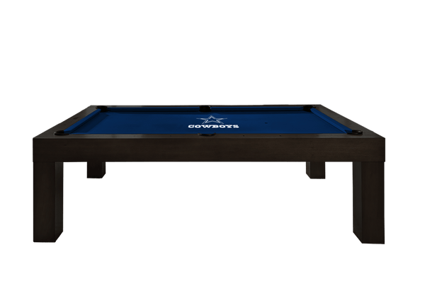 Dallas Cowboys Premium Pool Table Bundle - Black Ash Pool Bundle Home Arcade Games   