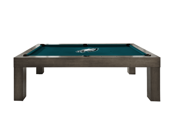 Philadelphia Eagles Premium Pool Table Bundle - Charcoal Pool Bundle Home Arcade Games   