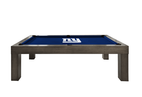 New York Giants Premium Pool Table Bundle - Charcoal Pool Bundle Home Arcade Games   
