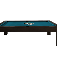 Jacksonville Jaguars Premium Pool Table Bundle - Black Ash Pool Bundle Home Arcade Games   