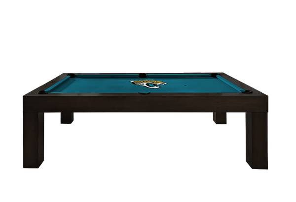 Jacksonville Jaguars Premium Pool Table Bundle - Black Ash Pool Bundle Home Arcade Games   