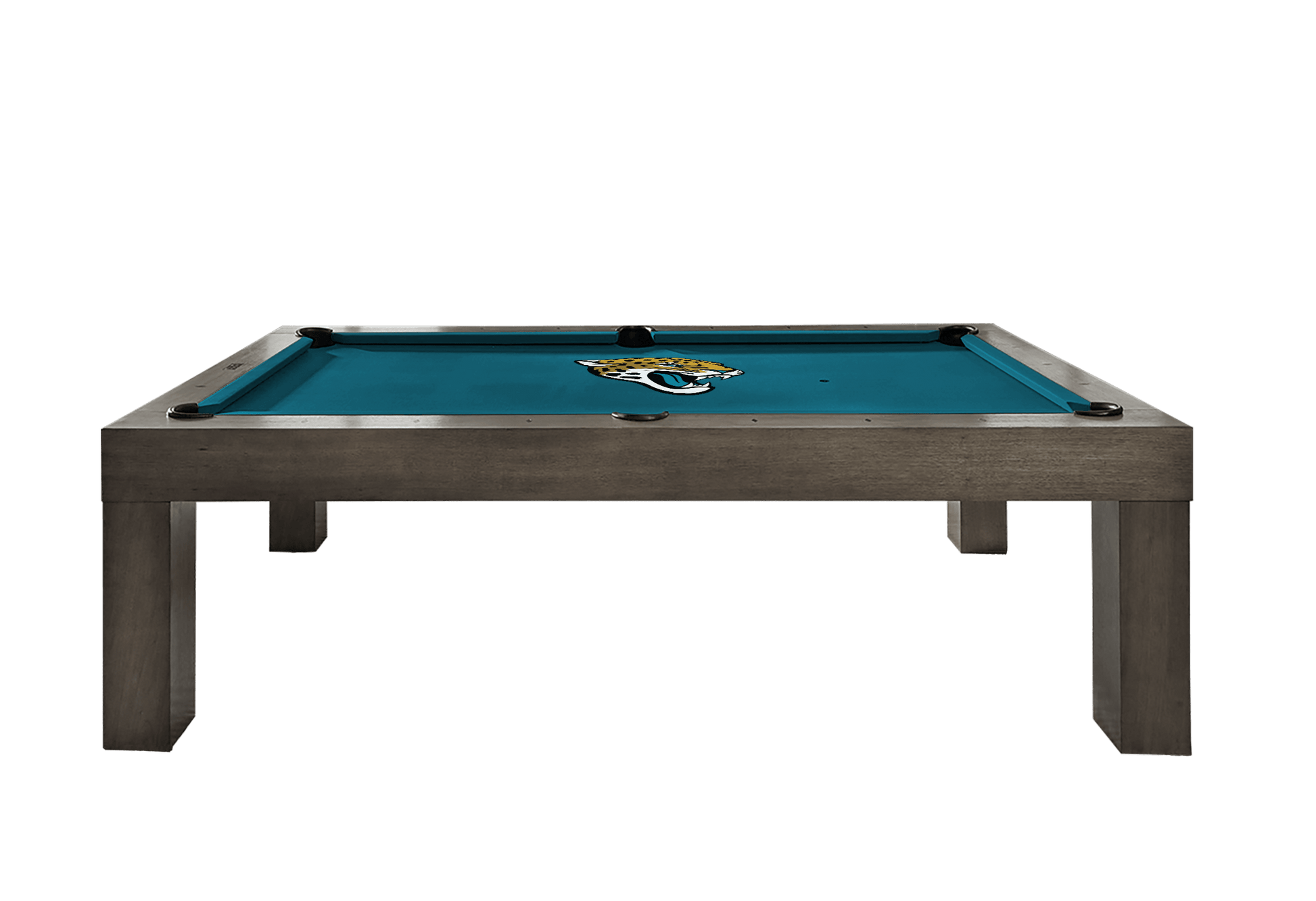 Jacksonville Jaguars Premium Pool Table Bundle - Charcoal Pool Bundle Home Arcade Games   
