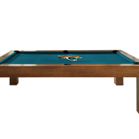 Jacksonville Jaguars Premium Pool Table Bundle - Walnut Pool Bundle Home Arcade Games   