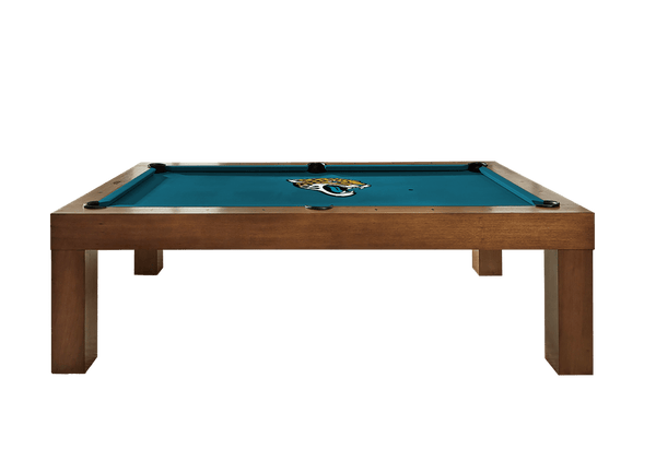 Jacksonville Jaguars Premium Pool Table Bundle - Walnut Pool Bundle Home Arcade Games   