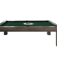 Green Bay Packers Premium Pool Table Bundle - Charcoal Pool Bundle Home Arcade Games   