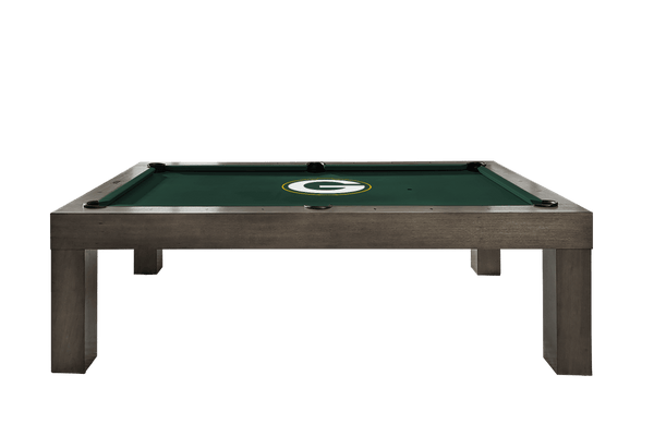 Green Bay Packers Premium Pool Table Bundle - Charcoal Pool Bundle Home Arcade Games   