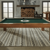 Green Bay Packers Premium Pool Table Bundle - Walnut Pool Bundle Home Arcade Games   