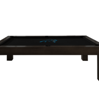 Carolina Panthers Premium Pool Table Bundle - Black Ash Pool Bundle Home Arcade Games   