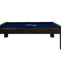 New England Patriots Premium Pool Table Bundle - Black Ash Pool Bundle Home Arcade Games   