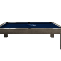 New England Patriots Premium Pool Table Bundle - Charcoal Pool Bundle Home Arcade Games   