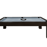 Las Vegas Raiders Premium Pool Table Bundle - Black Ash Pool Bundle Home Arcade Games   