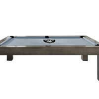 Las Vegas Raiders Premium Pool Table Bundle - Charcoal Pool Bundle Home Arcade Games   