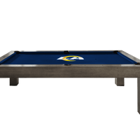 Los Angeles Rams Premium Pool Table Bundle - Charcoal Pool Bundle Home Arcade Games   