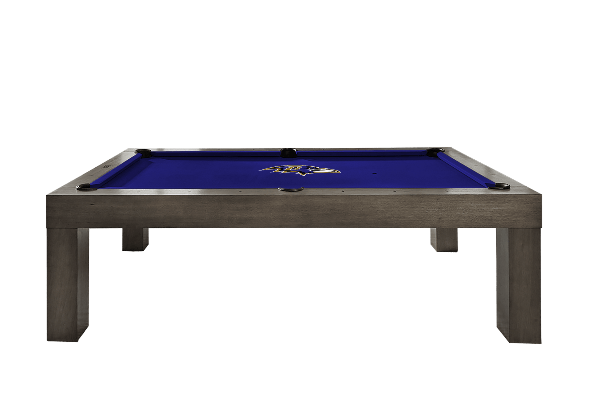 Baltimore Ravens Premium Pool Table Bundle - Charcoal Pool Bundle Home Arcade Games   