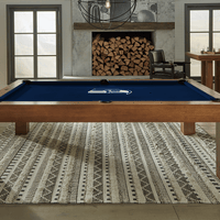 Seattle Seahawks Premium Pool Table Bundle - Walnut Pool Bundle Home Arcade Games   