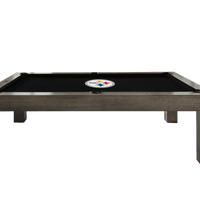 Pittsburgh Steelers Premium Pool Table Bundle - Charcoal Pool Bundle Home Arcade Games   