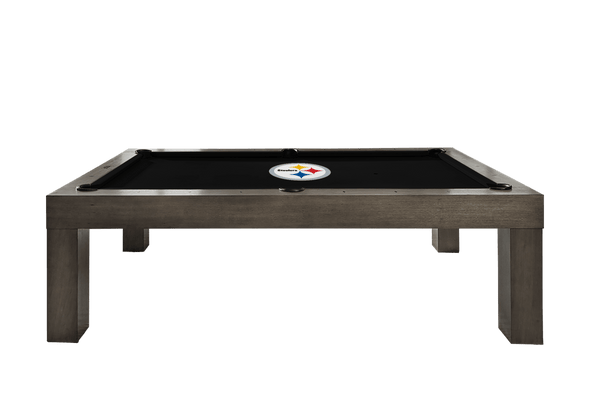 Pittsburgh Steelers Premium Pool Table Bundle - Charcoal Pool Bundle Home Arcade Games   
