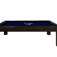 Houston Texans Premium Pool Table Bundle - Black Ash Pool Bundle Home Arcade Games   