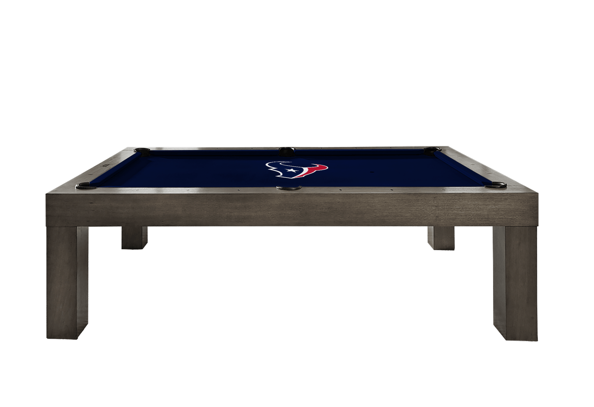 Houston Texans Premium Pool Table Bundle - Charcoal Pool Bundle Home Arcade Games   