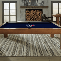 Houston Texans Premium Pool Table Bundle - Charcoal Pool Bundle Home Arcade Games   