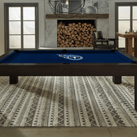 Tennessee Titans Premium Pool Table Bundle - Black Ash Pool Bundle Home Arcade Games   