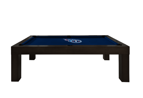 Tennessee Titans Premium Pool Table Bundle - Black Ash Pool Bundle Home Arcade Games   