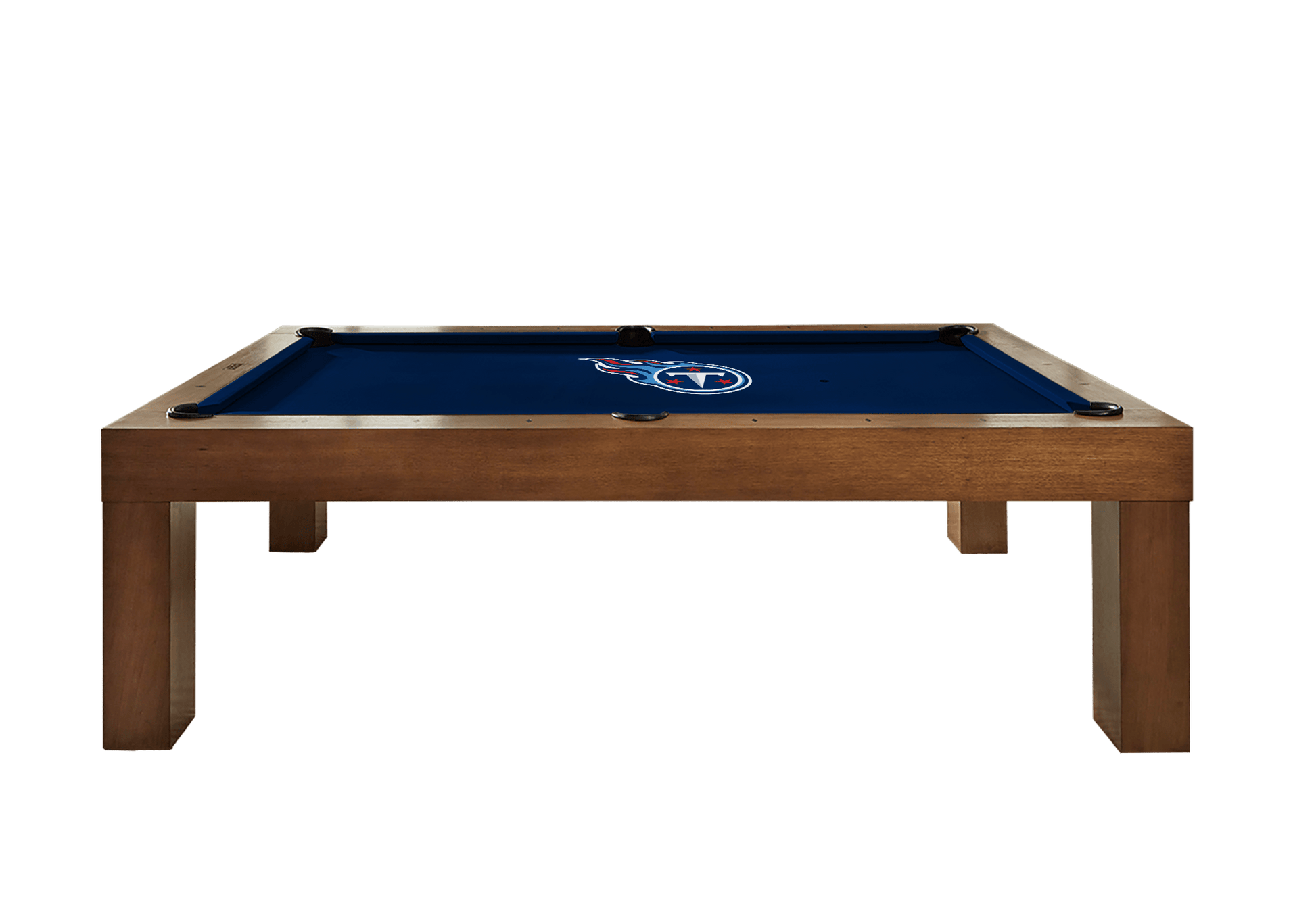 Tennessee Titans Premium Pool Table Bundle - Walnut Pool Bundle Home Arcade Games   