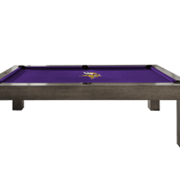 Minnesota Vikings Premium Pool Table Bundle - Charcoal Pool Bundle Home Arcade Games   